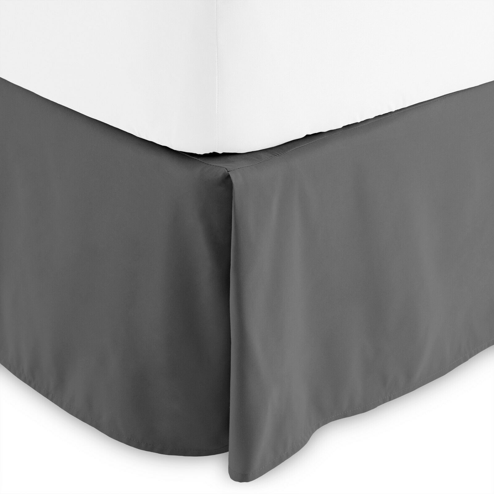 Hotel Quality Tailored Bed Skirt/dust Ruffle -pleated, Box Spring Cover