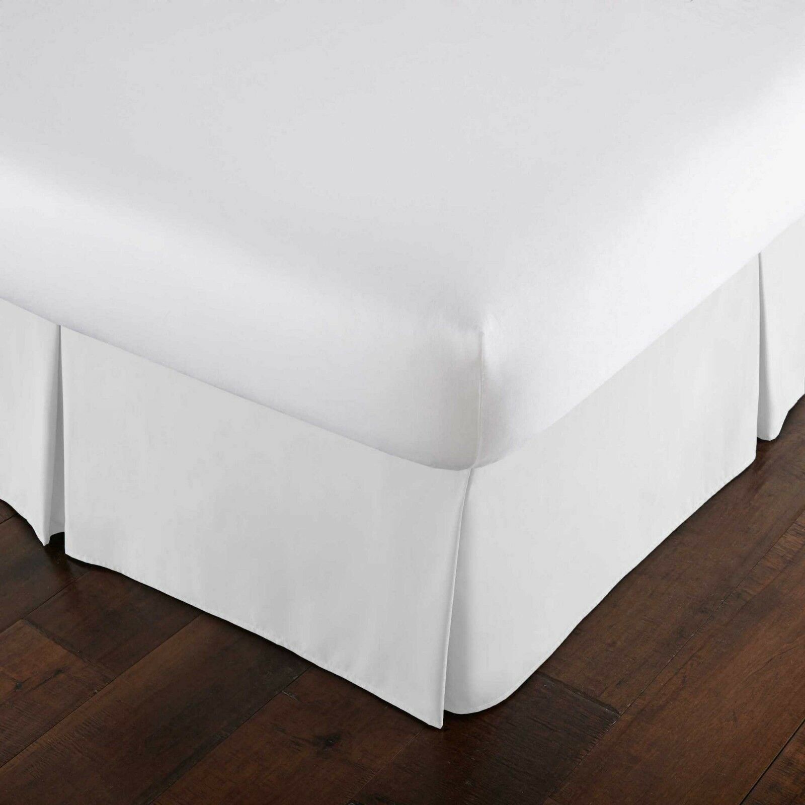 High Quality 15-inch Drop Classic Pleated Bedskirt