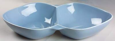 Winfield Blue Pacific Oval Divided Vegetable Bowl 6424288