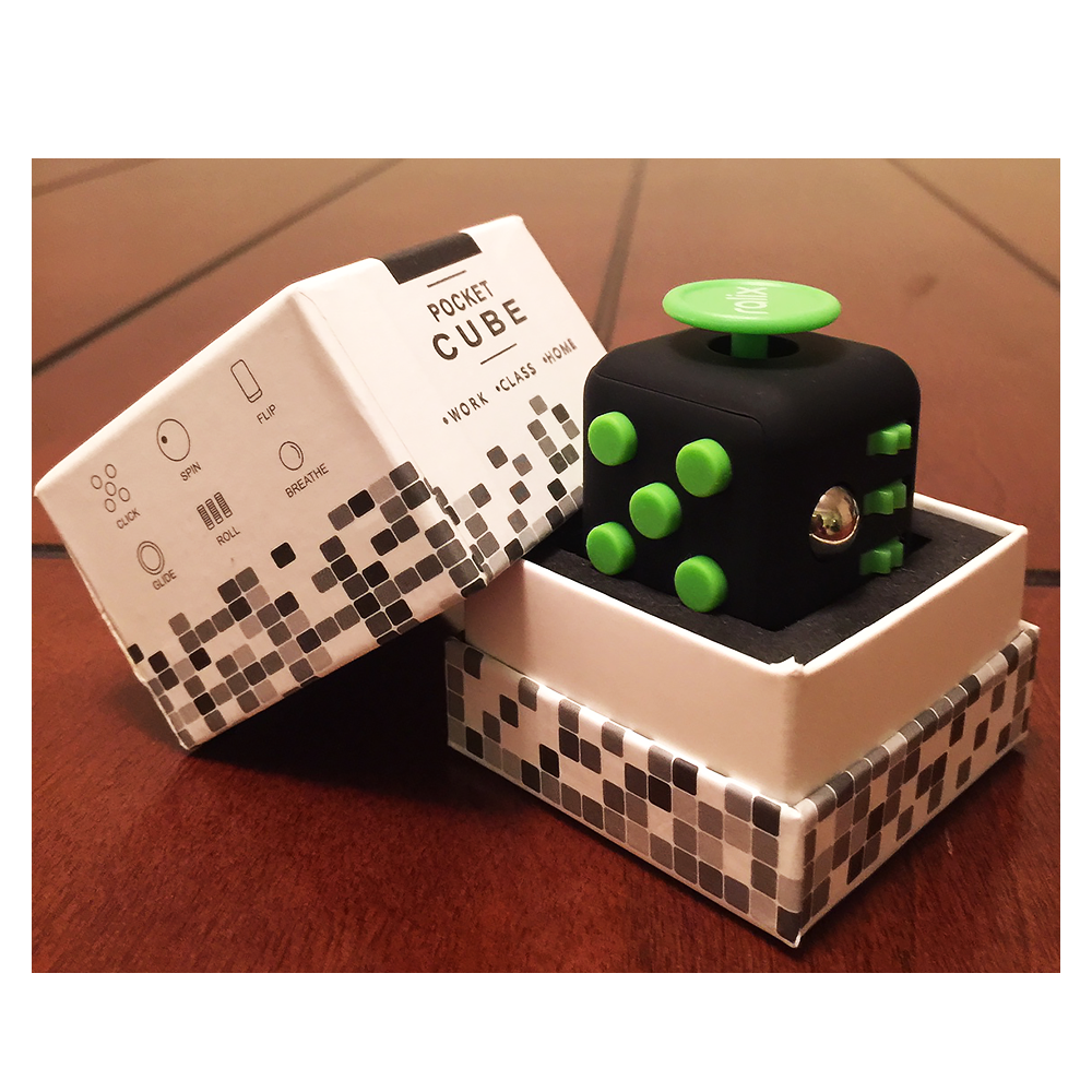 Ralix Fidget Cube Toy Anxiety Stress Relief Focus Attention Work Puzzle