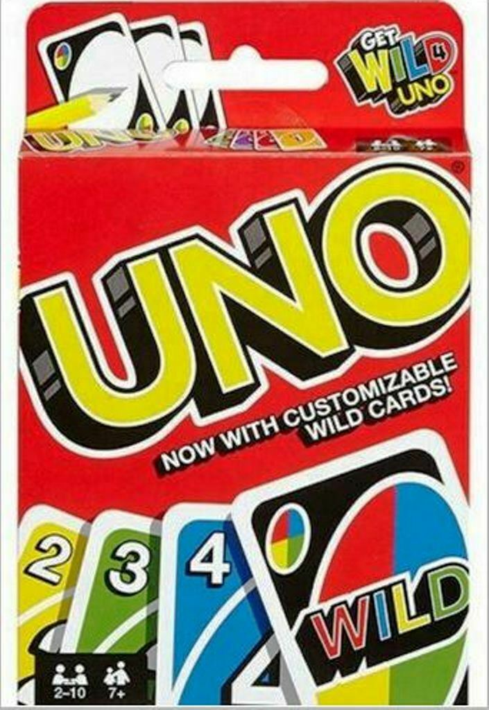 Uno Card Game - Free Shipping By Usps First Class Package - Us Seller -brand New